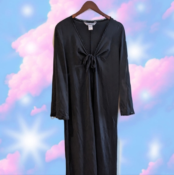 ✨ VINTAGE Witchy La Vie en Rose Robe - Picture 2 of 7